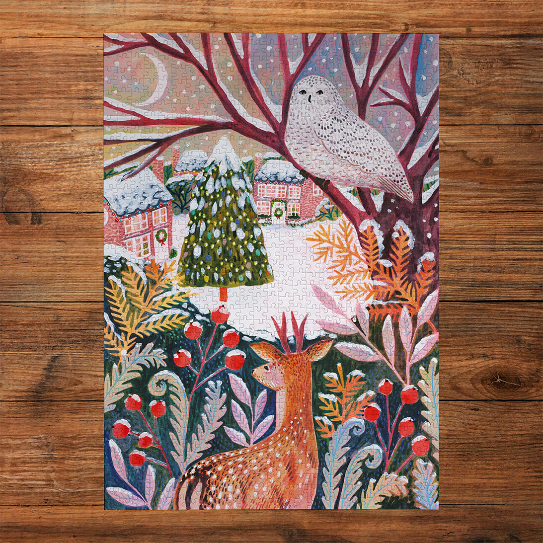 Frosty fauna jigsaw puzzle 