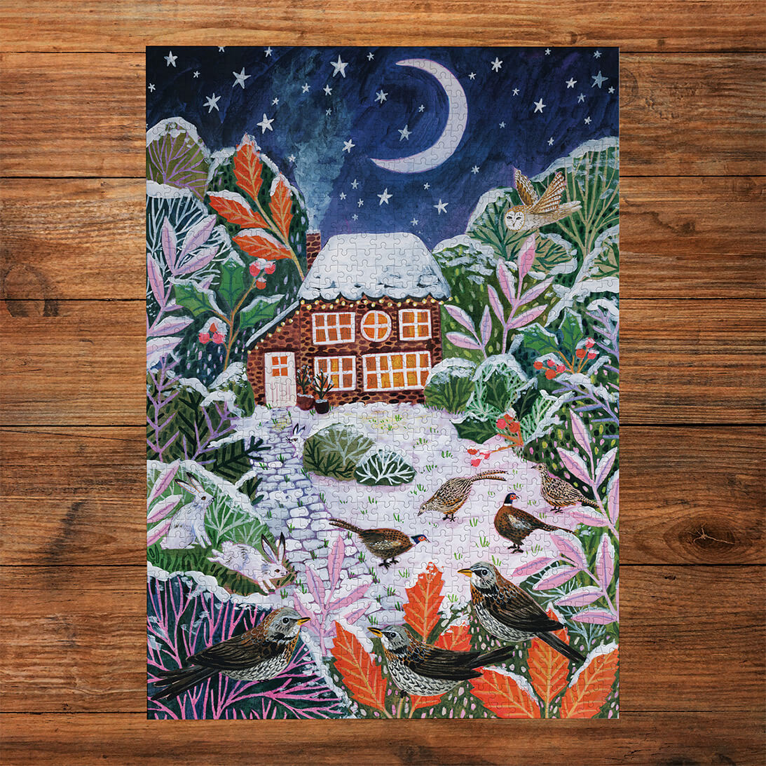 Frosty fauna jigsaw puzzle 