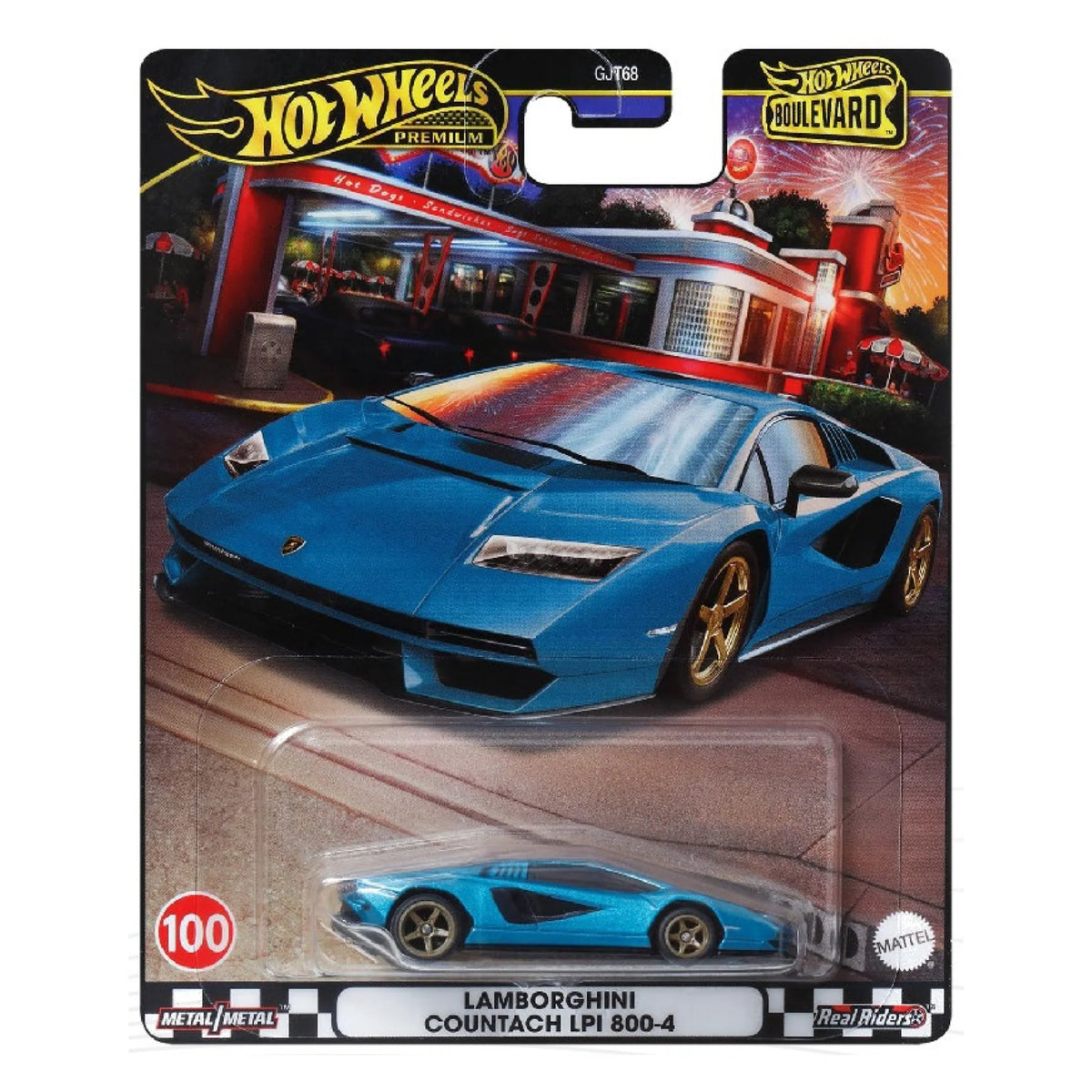 Hot Wheels Premium Lamborghini Countach LPI 800-4