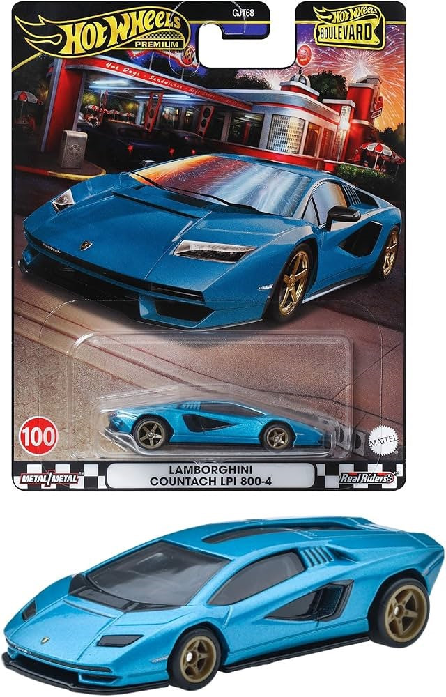 Hot Wheels Premium Lamborghini Countach LPI 800-4