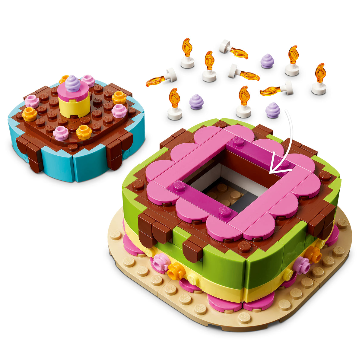 Hidden Compartment to Keep Birthday Decorations Safely Stored