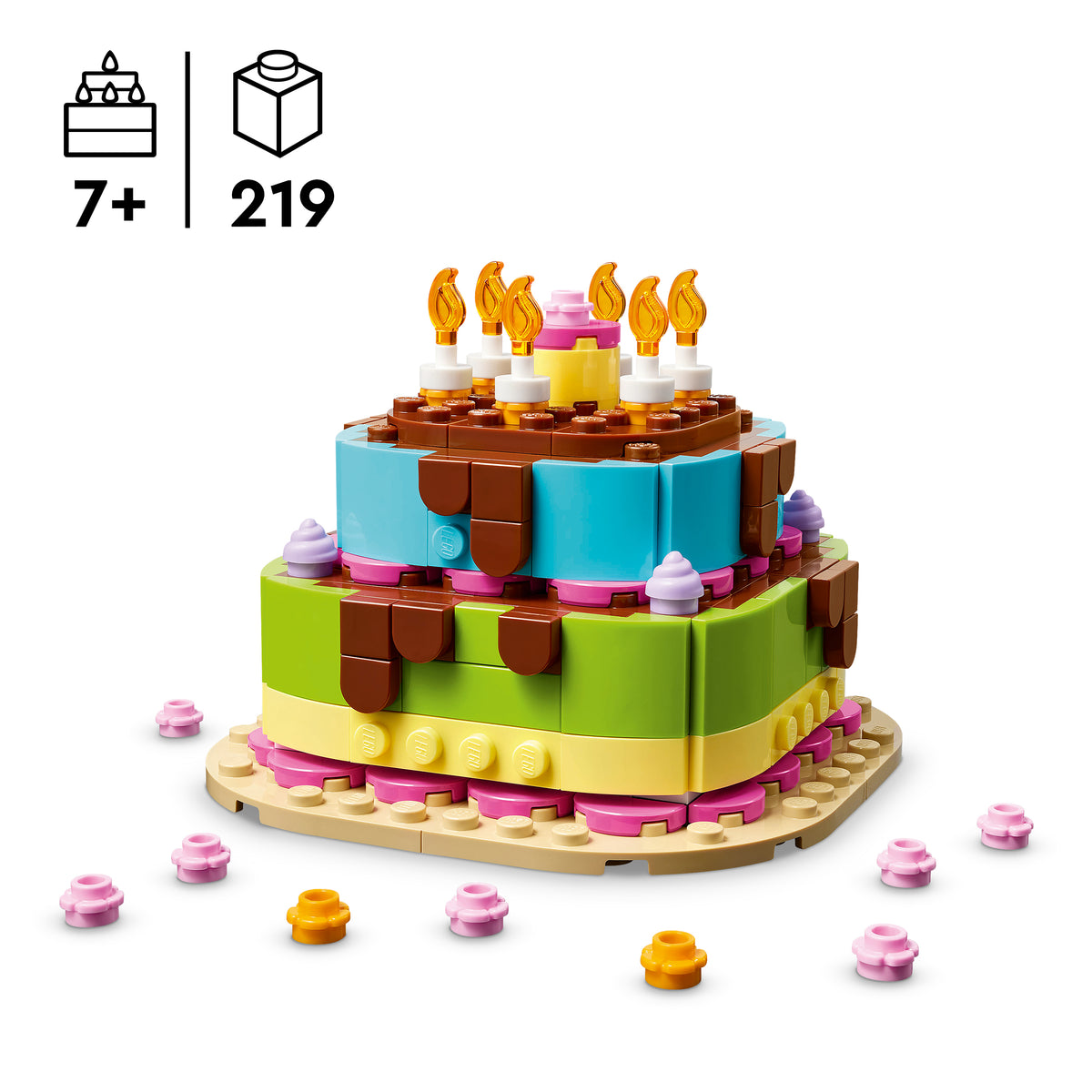 219 piece LEGO Set Perfect for Any Birthday Celebration