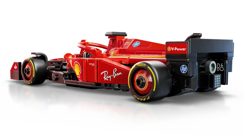 LEGO Technic 77242 Ferrari SF-24 F1® Race Car model with realistic details.