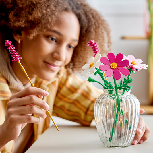 LEGO Botanicals 11514 Cosmos Flowers - Lifestyle Picture