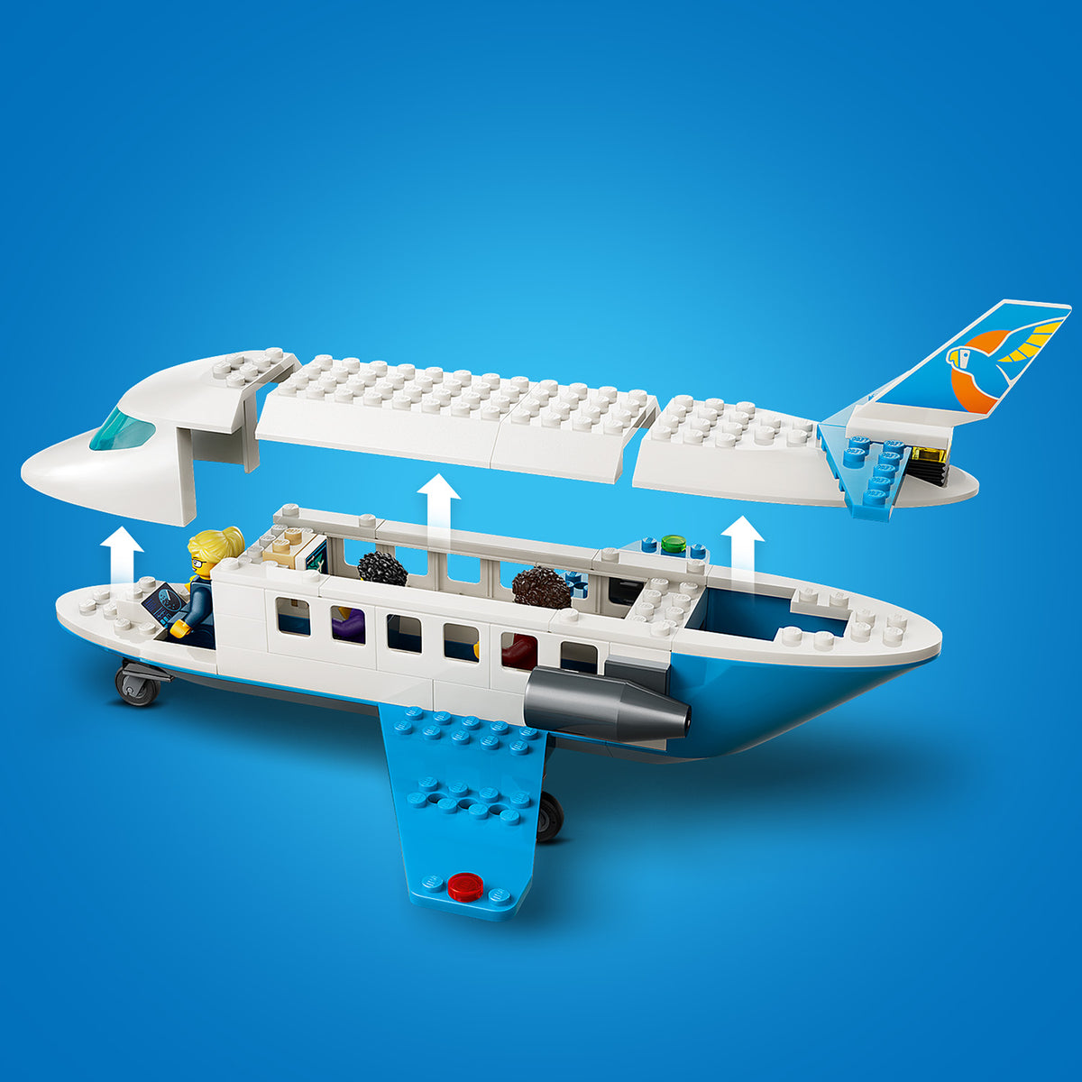 Cargo Bay Included for Loading Suitcases