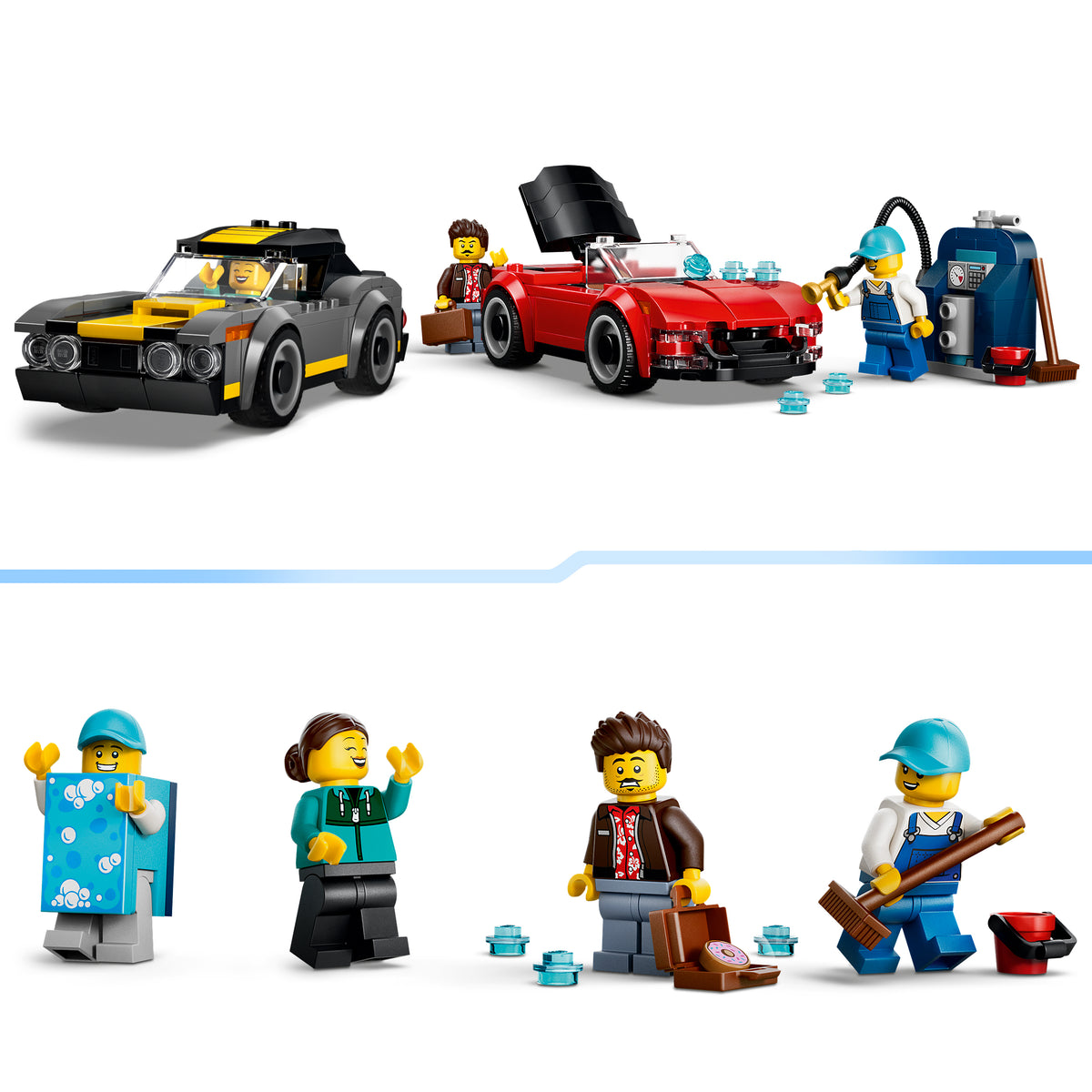A Squeaky Clean Interactive LEGO Set
