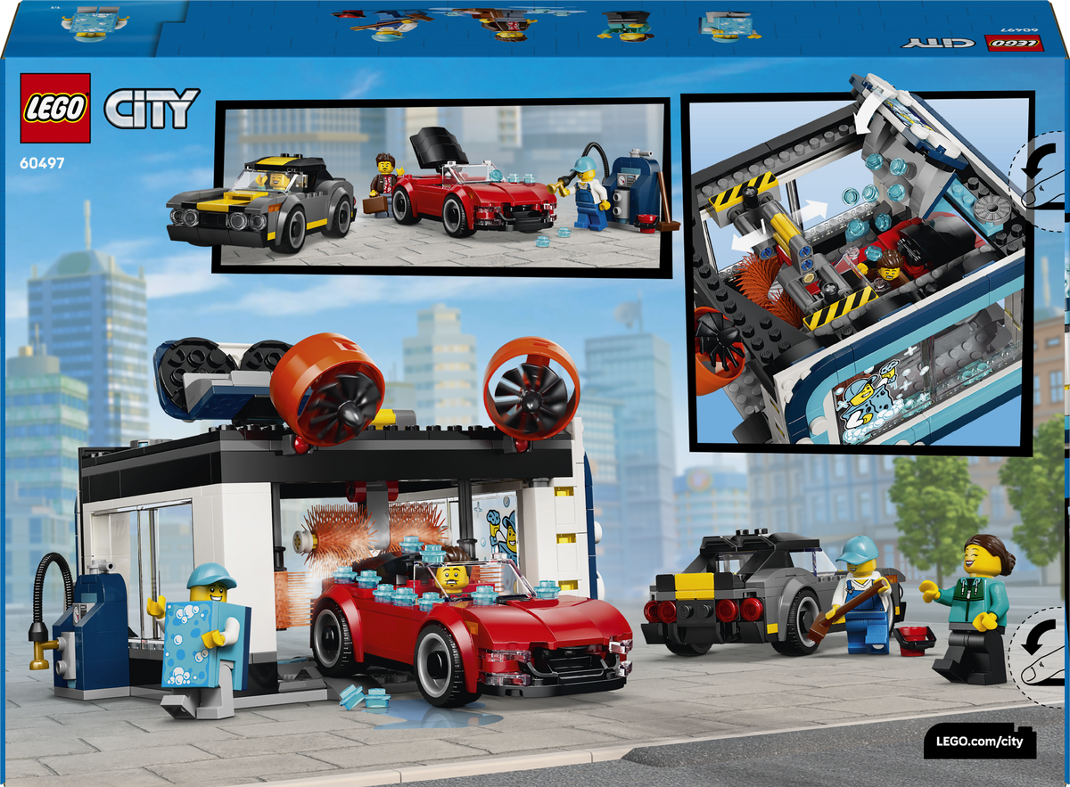 Send Your Vehicles Through the Spinning Brushes in this LEGO City Set