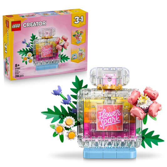 LEGO Creator 3in1 31383 Floral Decor Perfume Bottle
