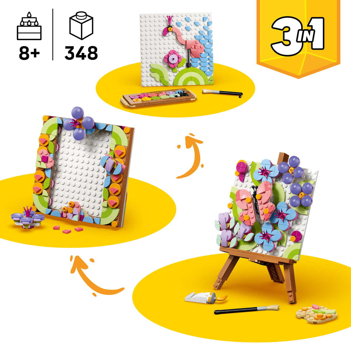 3 Unique Art Themed Models to Create with Brick Set