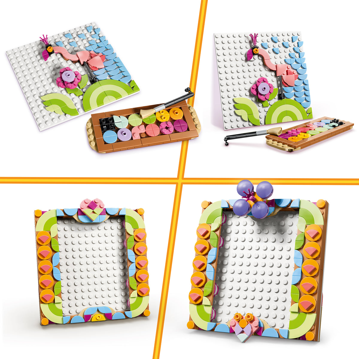 Unleash Your Creativity with This LEGO Floral Art Display