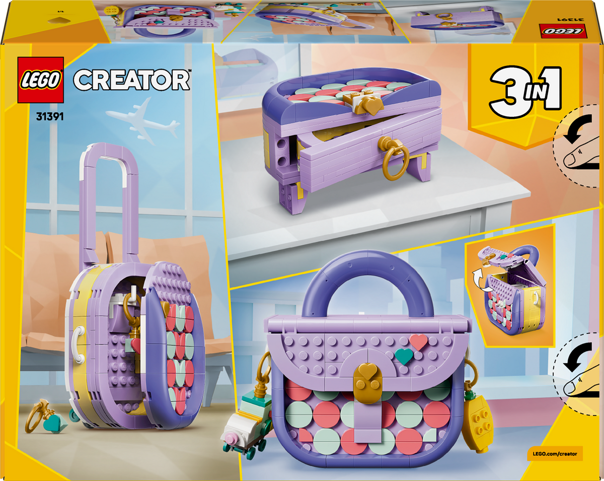 Includes Cute Keychains for Each Build