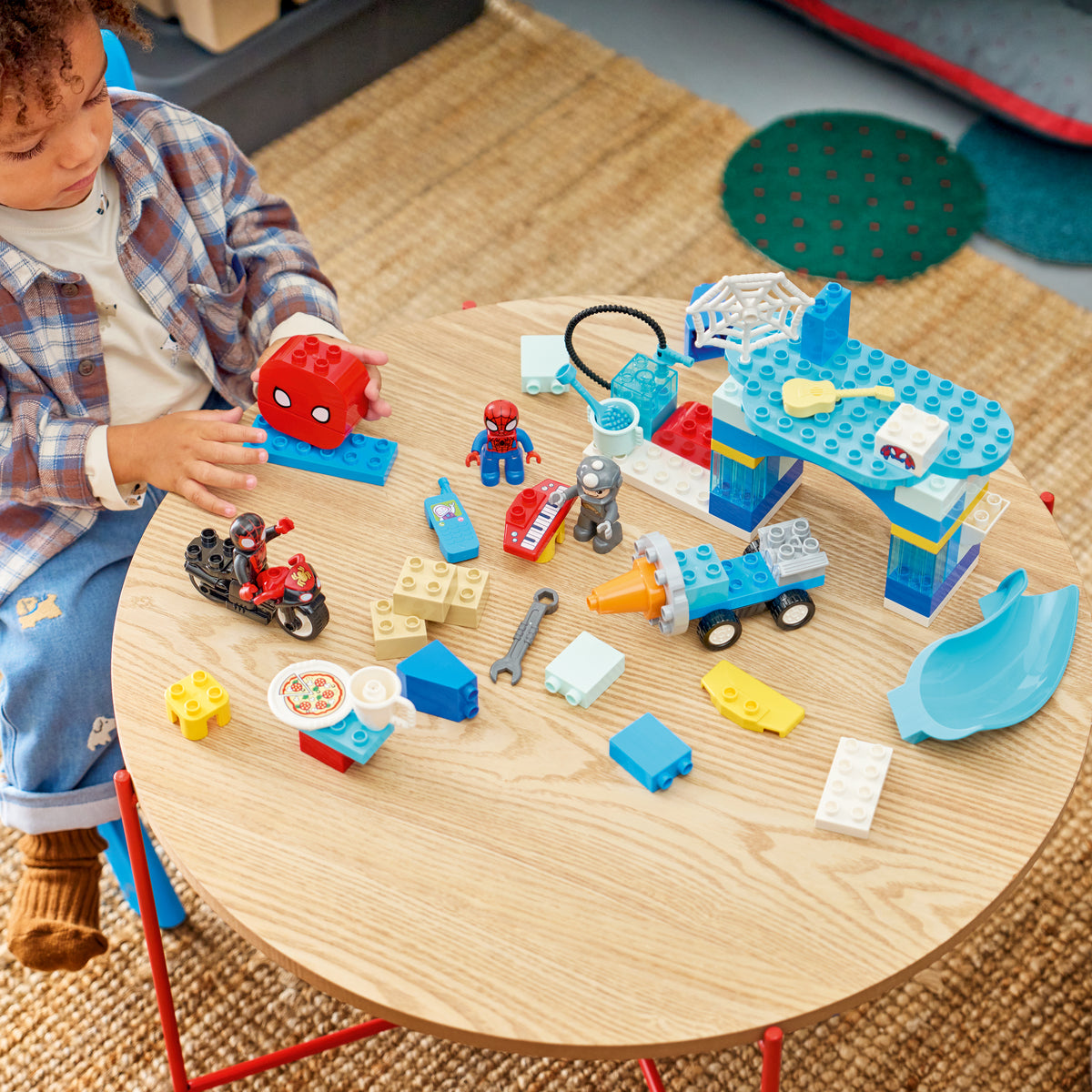 Creative and imaginative play with Spidey and Friends