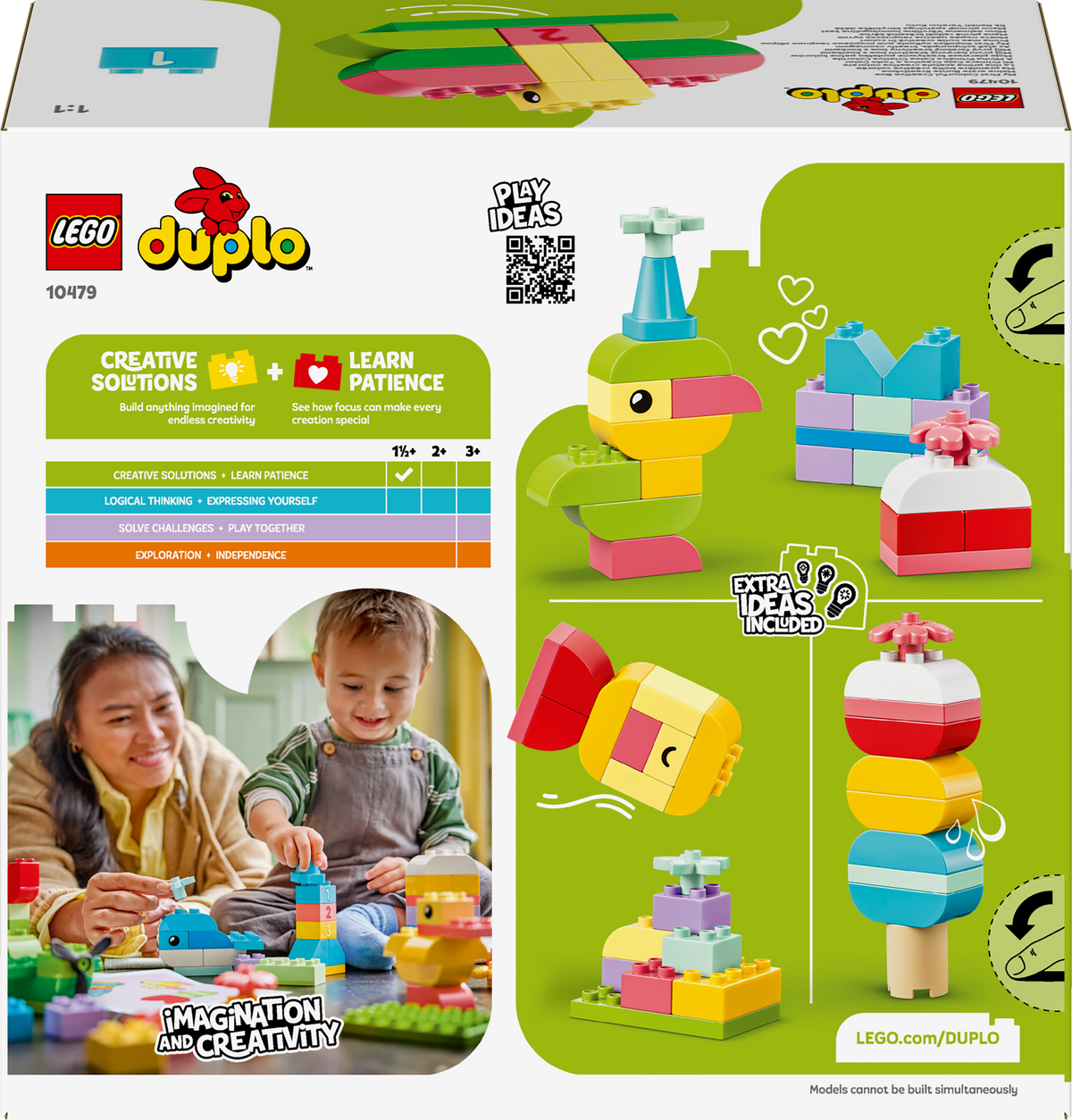Create animals, food items and more!