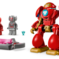 Includes Iron Man Mech and Ultron Vehicle