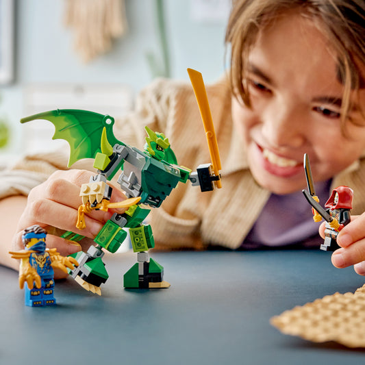 LEGO Ninjago 71862 Lloyd's Dragon Mech Battle Pack Lifestyle Picture
