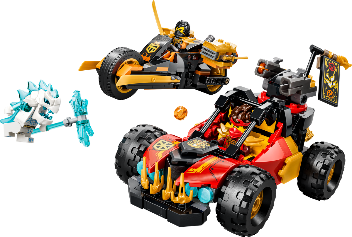 LEGO Build Set Inspired by Season 4 of NINJAGO Dragons Rising