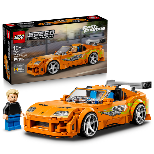 LEGO Speed Champions 77260 The Fast and The Furious Toyota Supra MK4 with Box