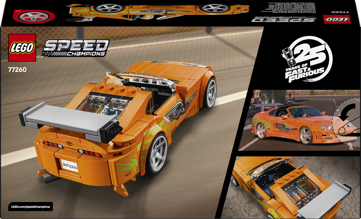 A LEGO Model Inspired by the Original Fast and Furious Movie
