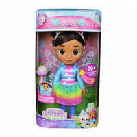 Retail packaging of Gabby Doll against white background.