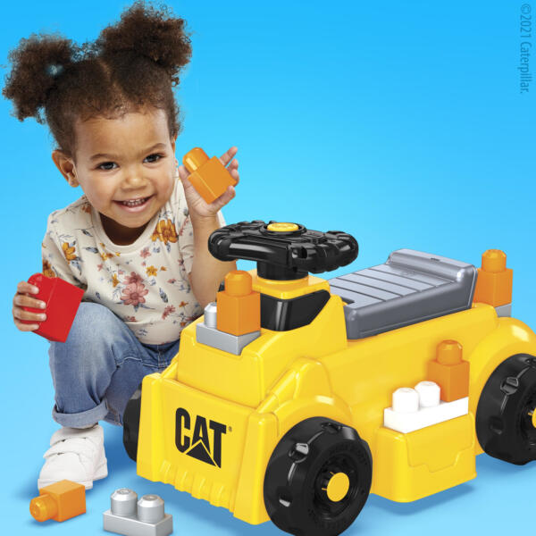 Mega Bloks CAT Build and Play Ride-On