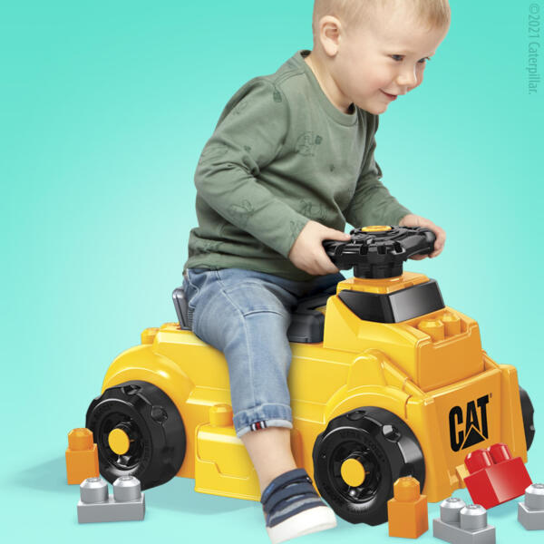 Mega Bloks CAT Build and Play Ride-On