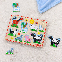 Toys at Foys  Melissa & Doug Old McDonald Farm Sound Puzzle 