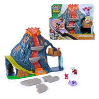 Paw Patrol lava volcano in retail packaging on a white background.