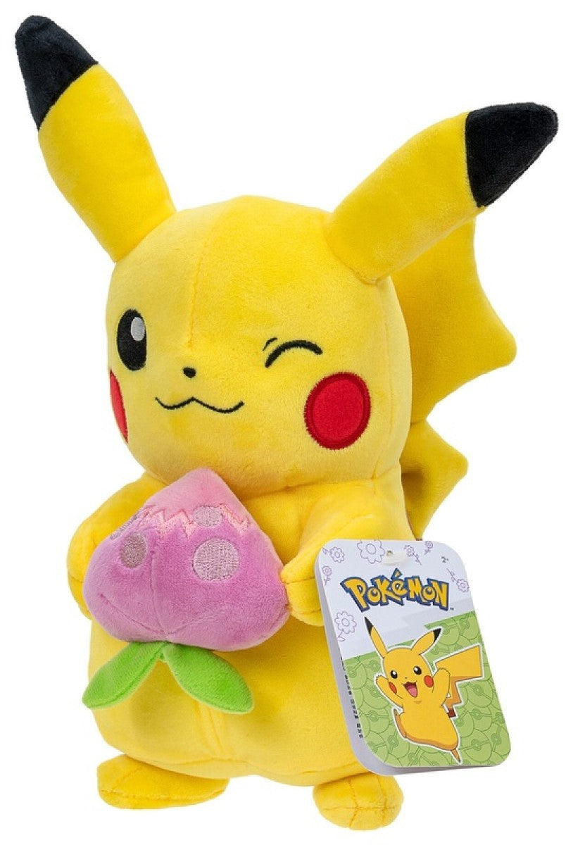 Pokemon 8" Plush Pikachu - Pecha Berry
