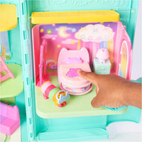 gabbys doll house bedroom playset being played with 