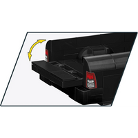 black pick up truck building set