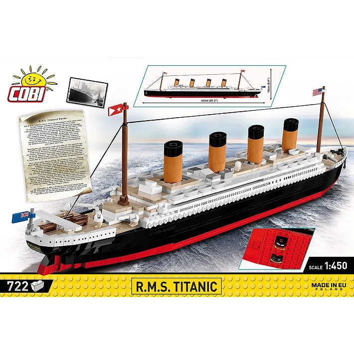 titanic building set 