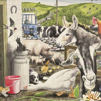 The Curious Goat 252 Pieces Jigsaw Puzzle