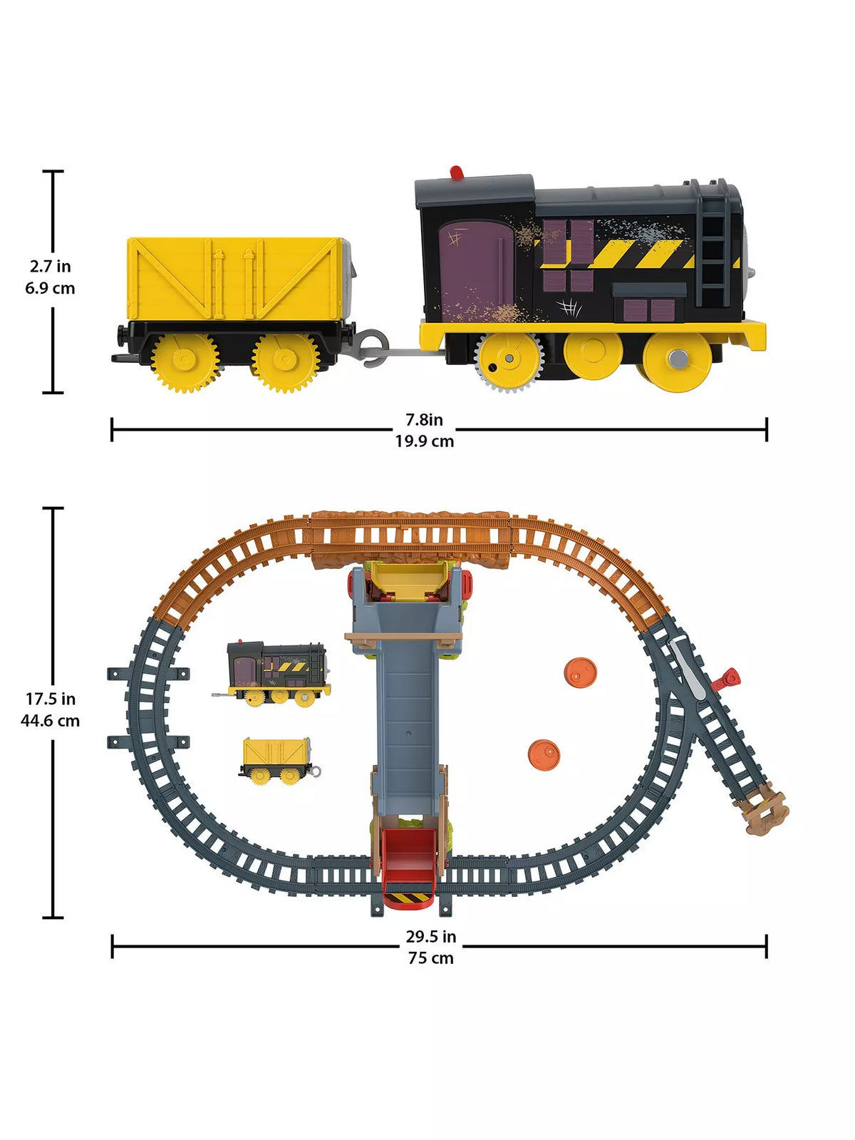 Thomas And Friends Diesel's Lift and Load Construction Set