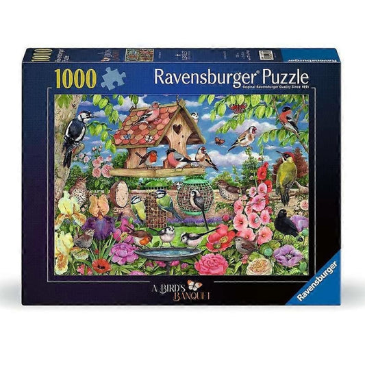 a birds banquet puzzle box 