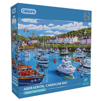 aberaeron, cardigan bay jigsaw puzzle box
