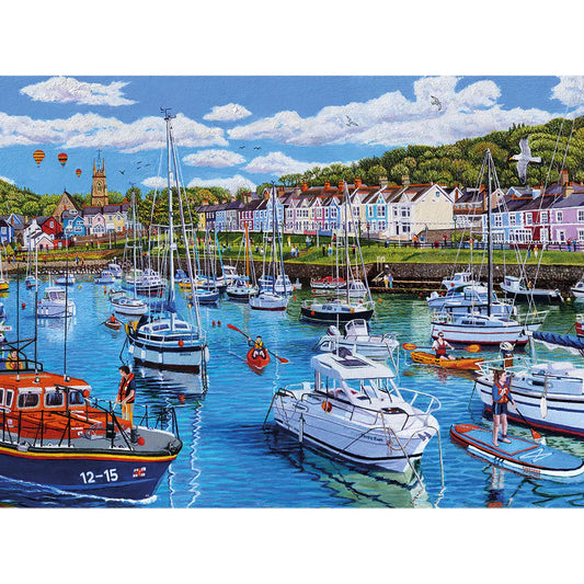aberaeron, cardigan bay jigsaw puzzle