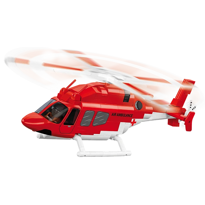 air ambulance model building set 