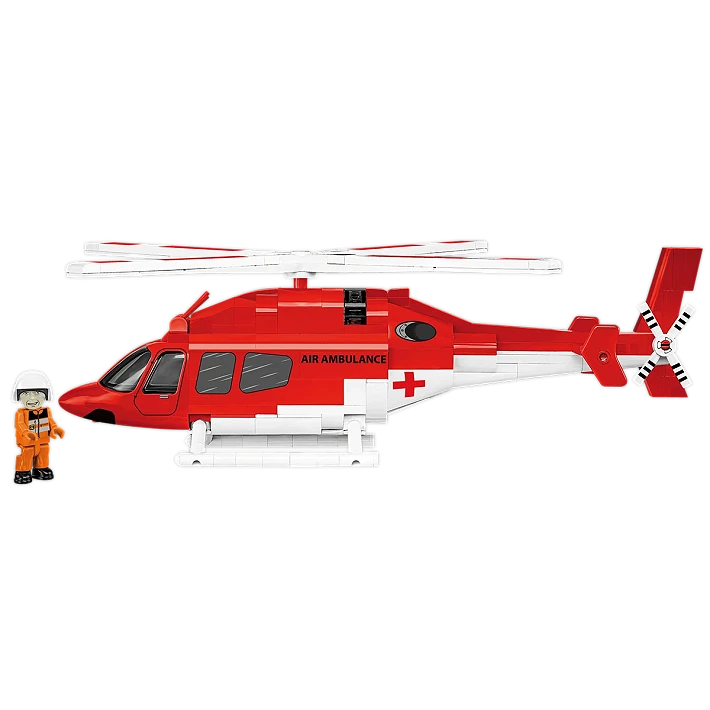 air ambulance model building set 