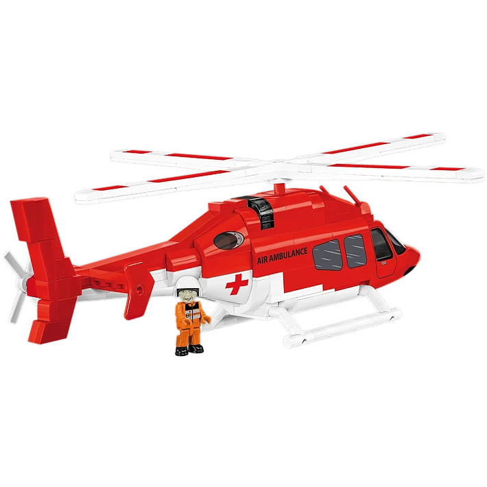 air ambulance model building set 