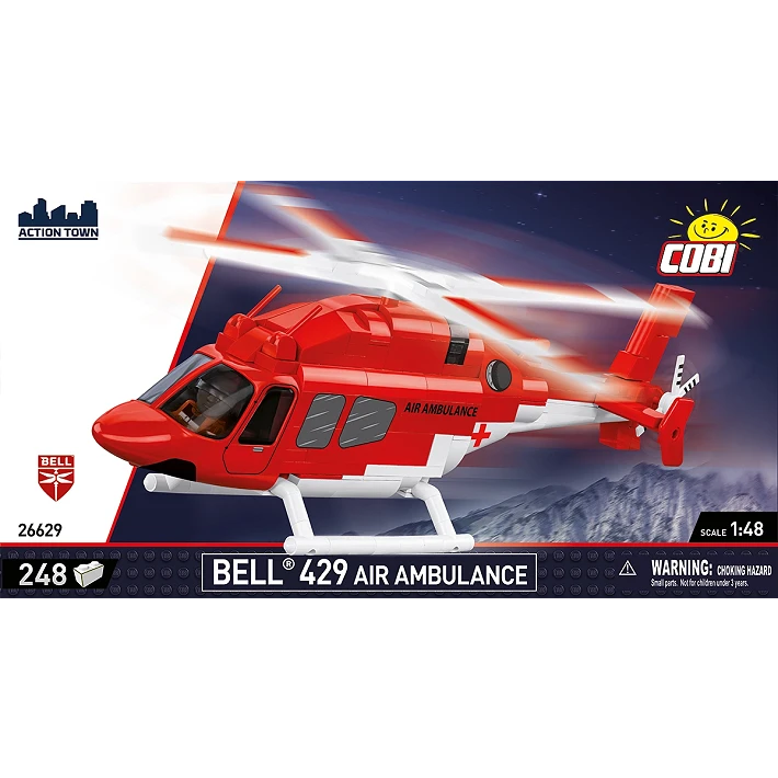 air ambulance model building set 