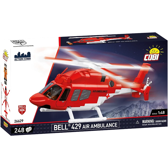air ambulance model building set 