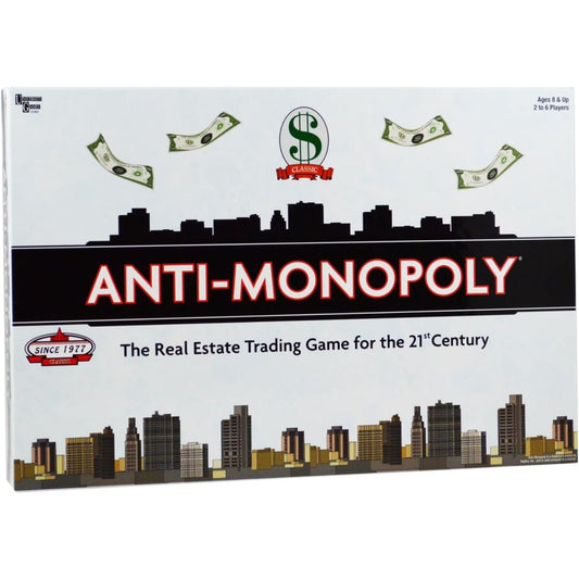 anti monopoly game box 