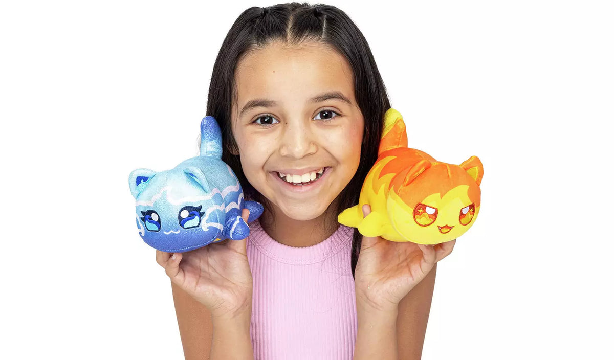 collectable plush elemental cats 
