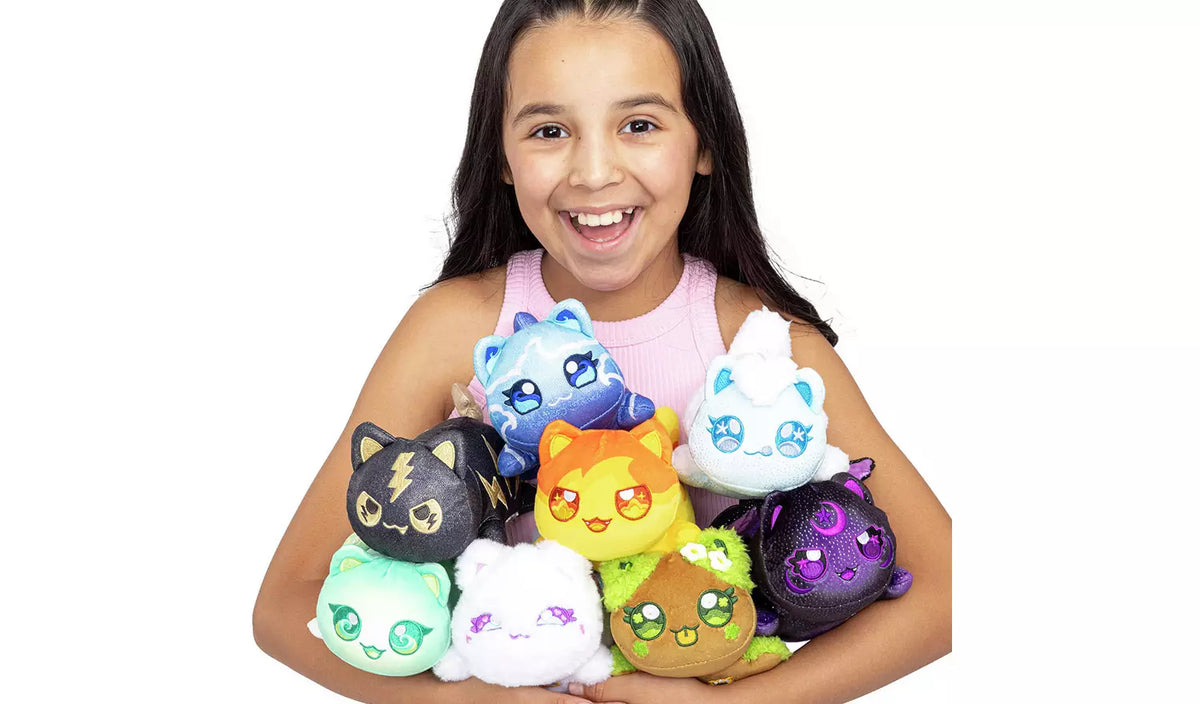 collectable plush elemental cats 