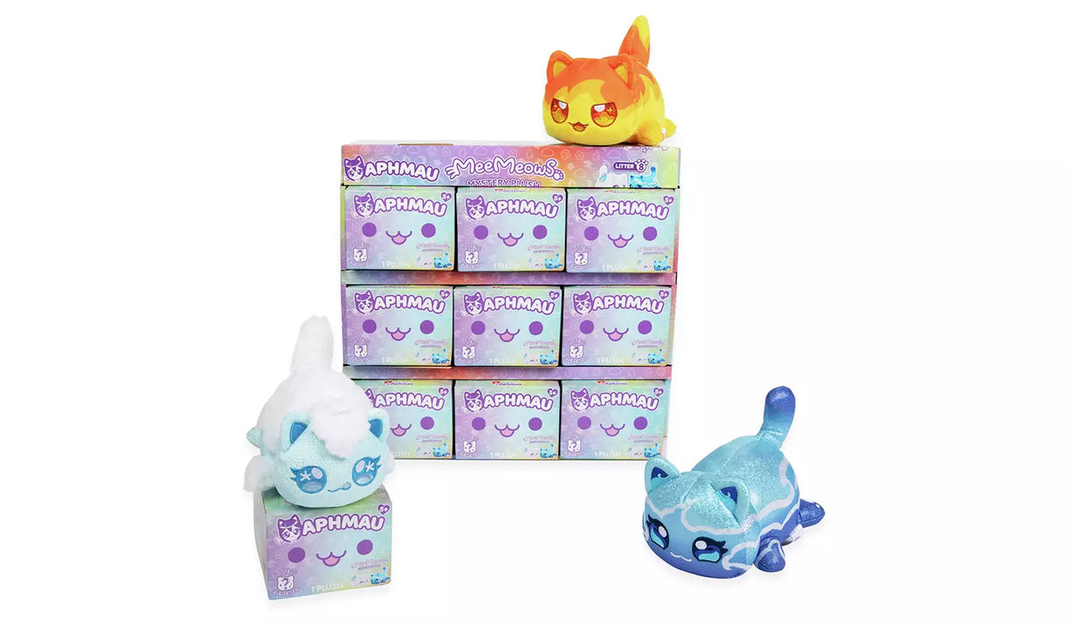 collectable plush elemental cats 
