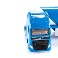 blue model tanker truck 