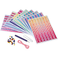 contents of paper bracelets kit 