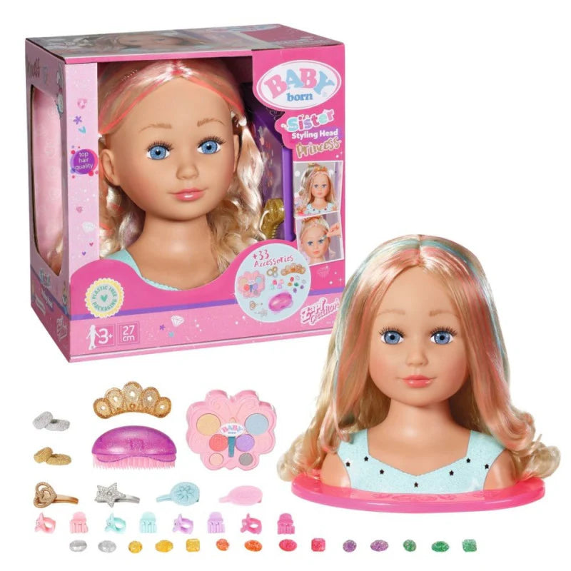 doll styling head 