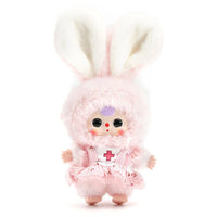 mini bunny rabbit plush doll