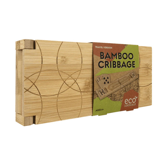 bamboo cribbage board in packaging 